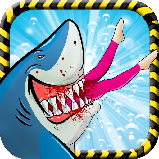 Shark Tank Escape : Hungry Great White Fleeing Dash FREE icon