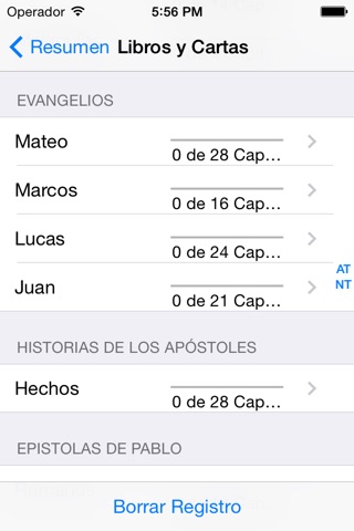 Bible Reading Log screenshot 2