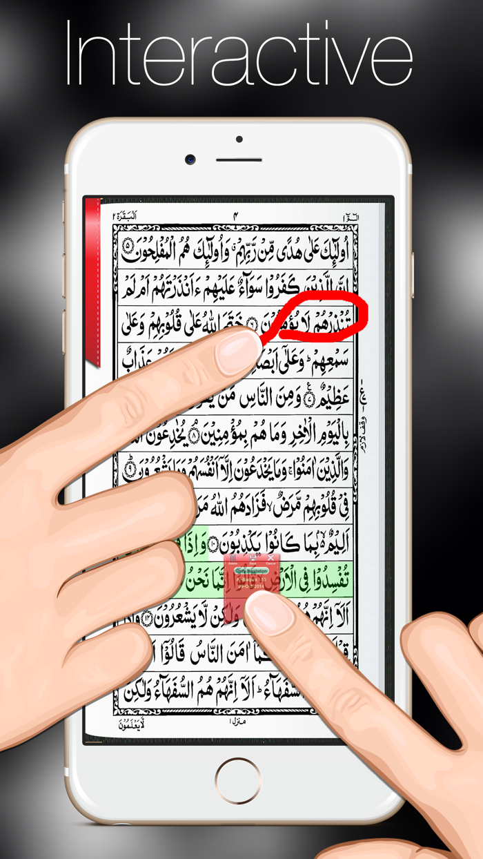 Quran Kareem 13 Line for iPhone  iPod