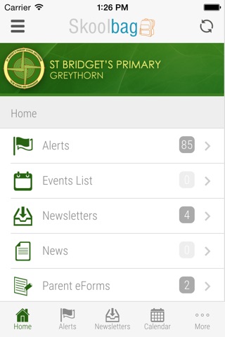 St Bridget's School Greythorn - Skoolbag screenshot 3