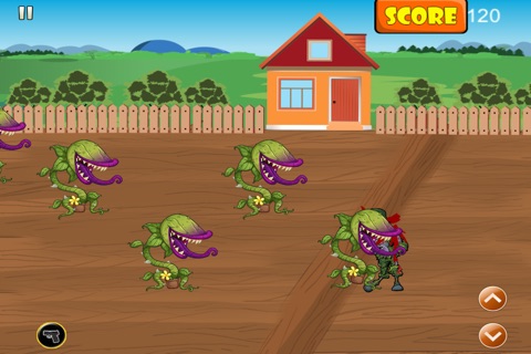 Mad Zombie Sniper - Shoot The Evil Plants PRO screenshot 4