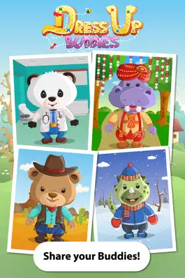 Game screenshot Dress up Buddies Free - Professions dressing game for Kids and Toddlers mod apk