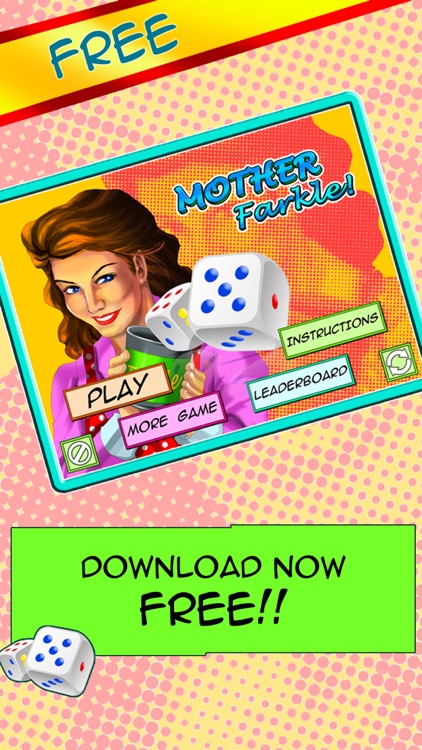 Mother Farkle - Hot Dice Games are more Fun with Mom : Free! screenshot-4