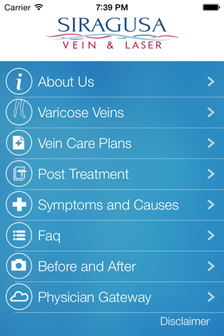 Siragusa Vein & Vascular screenshot 2