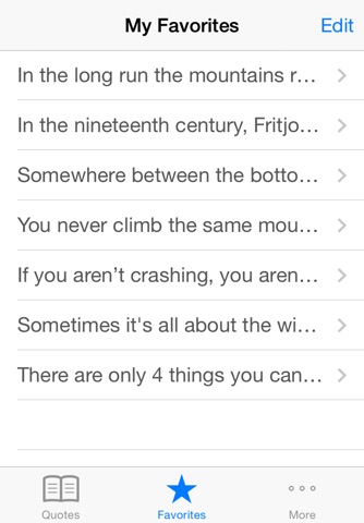 Skiing Quotes - inspirational thoughts for you to go ski screenshot 3