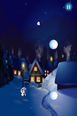 Little Penguin Smash - Epic Falling Snowball Dodge Free screenshot 4