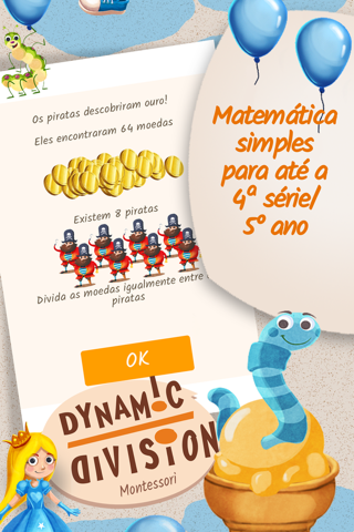 Montessori MatheMAGICs: Dynamic Division Lite - Educational Math Game for Kids - 2nd grade screenshot 2