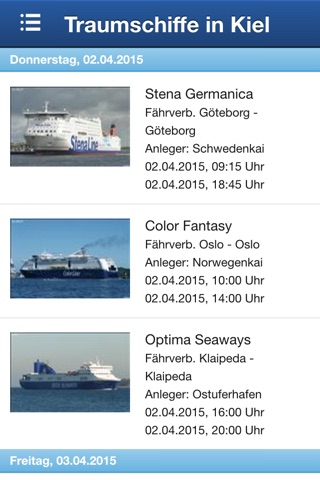 Traumschiffe in Kiel screenshot 3