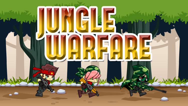 A Jungle Warfare - Army War Battle of Soldiers in the Wilderness