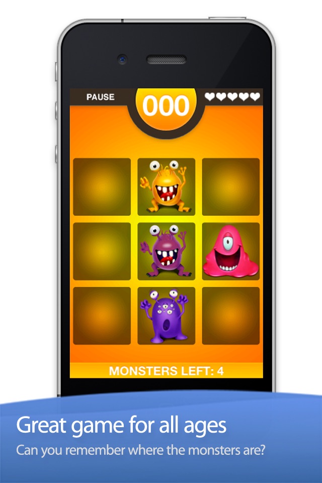 Monster Hunt - Fun logic game to improve your memory screenshot 2