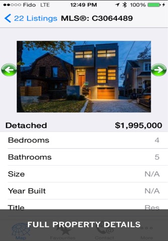 Toronto Real Estate Home Search screenshot 3