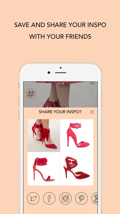 INSPO - The Style Search App. Create fashion trends with your selfie or streetstyle pics, share or shop the look screenshot-3