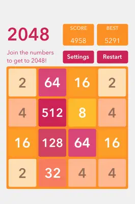 Game screenshot 2048 Game: Join the numbers and get to the 2048 tile! apk