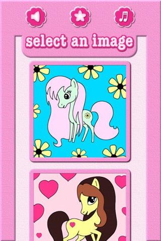Pony Coloring Games for Girls: My Cute Pony Coloring Book for Little Kids and Toddler who Love Unicorn Ponies and Horse Games screenshot 3