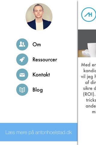 AntonHoelstad.dk - Bliv klogere på online marketing screenshot 3