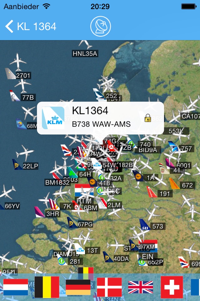 Amsterdam Schiphol iPlane Vluchtinformatie - Eindhovenm, Rotterdam Netherlands Airport screenshot 3