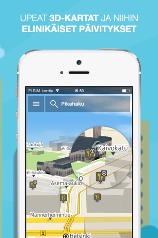 NLife Scandinavia Premium - Offline GPS-navigointi, liikenne ja kartat screenshot 2
