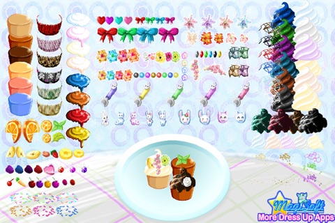 Flower Cupcake Designer screenshot 4
