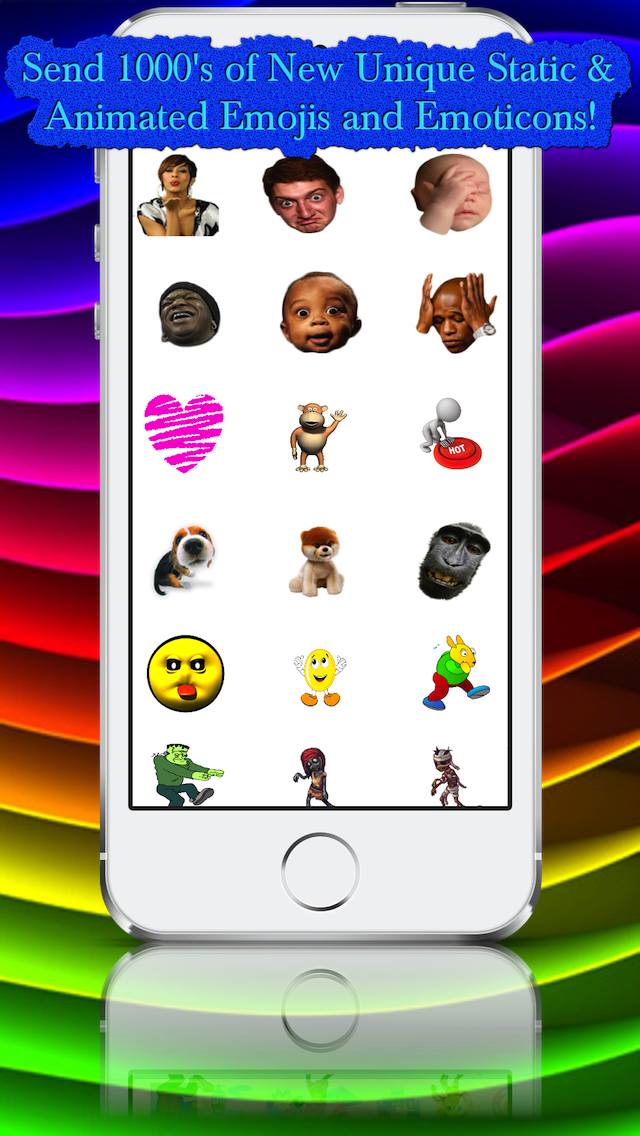 How to cancel & delete Real Emojis - All the best new animated & static emoji emoticons from iphone & ipad 1