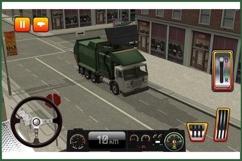 Garbage Excavator Simulator 3D - Real City Roads screenshot 4