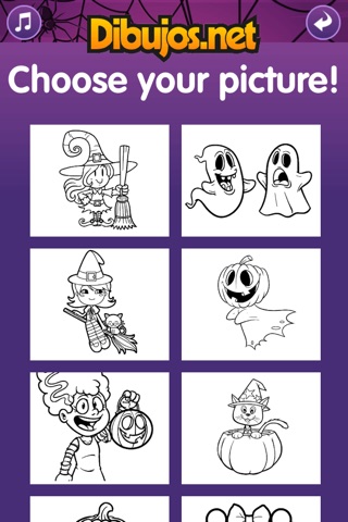 Halloween Coloring Pages screenshot 2