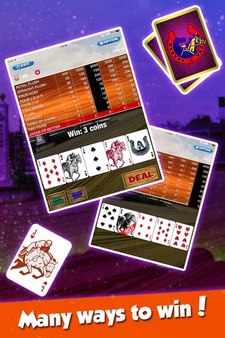 Horse Video Poker - Awesome Casino Gambling Craze screenshot 3