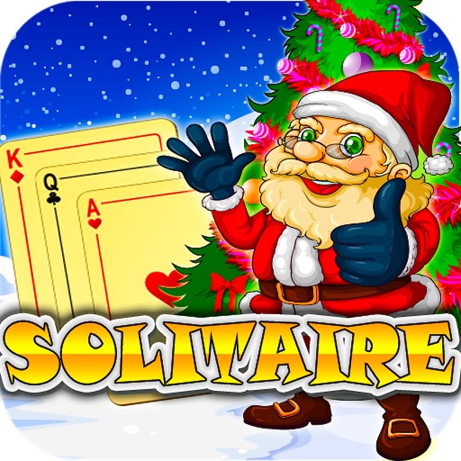 Christmas Fun Snow Maker Santa Run Solitaire Classic Free Cards Game Casino Salon Solitaire Deluxe Edition iOS App