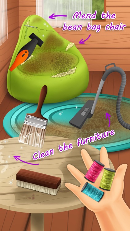 Sweet Baby Girl Cleanup 3 House Chores, Car Wash and Pony Care - Kids Game