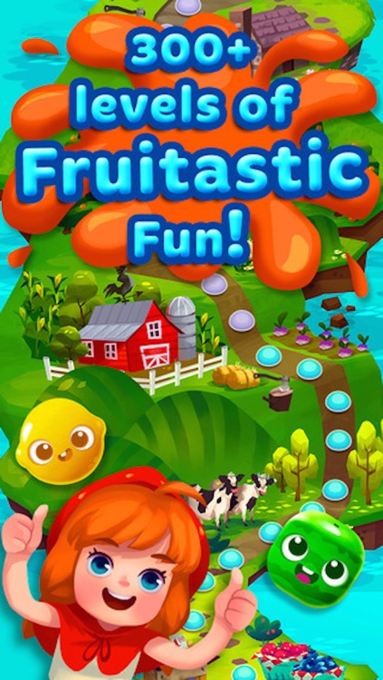 Fruit Mania Story - Free match-3 splash game