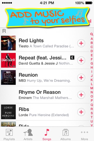 InstaSelfie - Add music, shapes, moving emoji to your selfies on Instagram screenshot 2