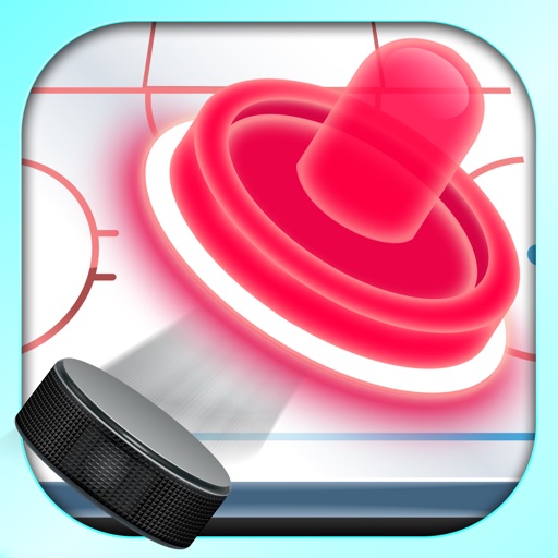 Glow Air Hockey Saga Free! 1 2 3 icon