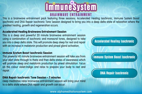 Immune System - Brainwave Entrainment screenshot 2