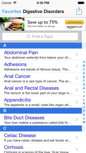 Digestive Disorders: Facts on Food, Biol