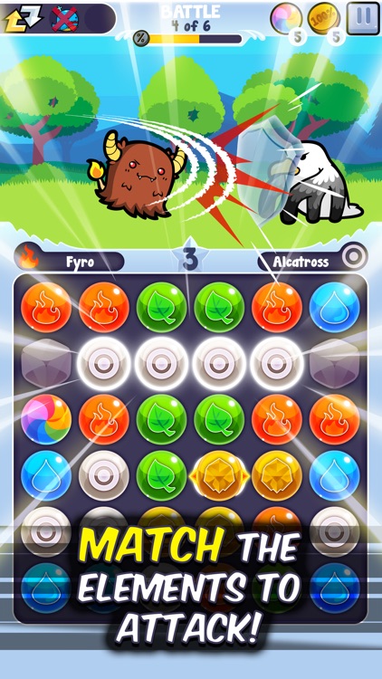 Pico Pets Puzzle - Monster Match-3 Game