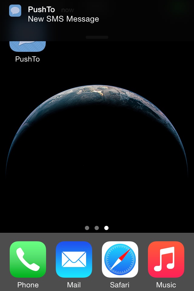 PushTo screenshot 2