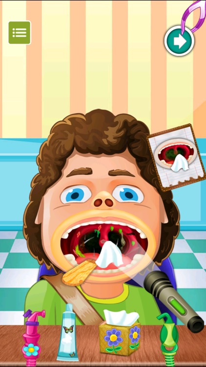 Crazy kids Throat Doctor - free kids doctor games