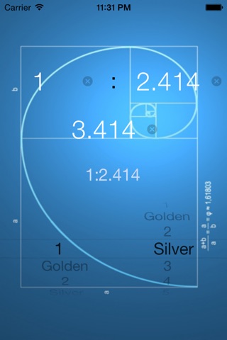 Golden Ratio Designer screenshot 3