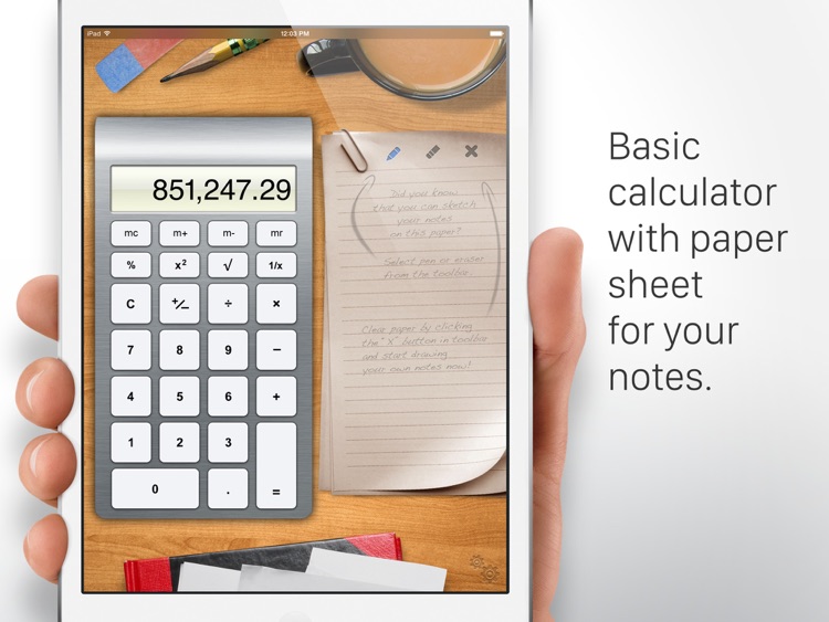 Calculator HD for iPad