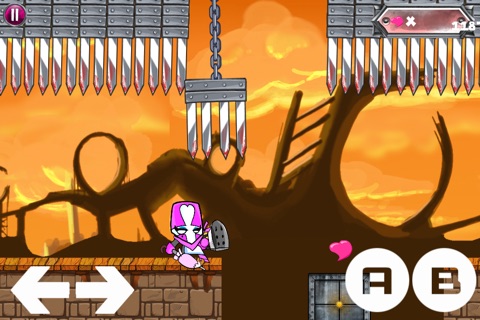 A Pink Knight vs Bionic Heroes screenshot 3