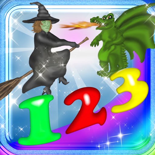 123 Learn Numbers Magical Kingdom - Jumping Numbers Learning Experience Counting Game icon