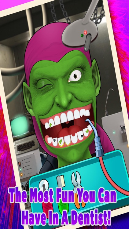 Supervillain Tooth Booth - The Anti Hero Evil Comic Book Dentist Adventure Free screenshot-3