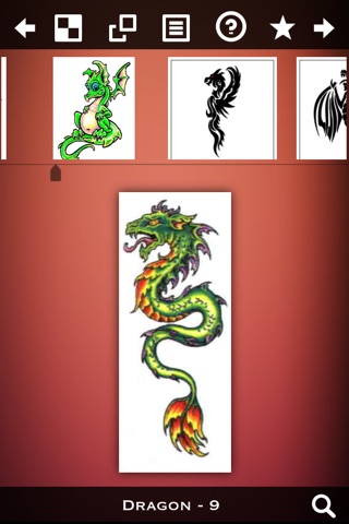 Dragons Tattoos Designs screenshot 4