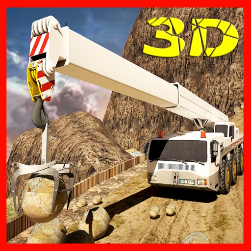 Hill Climber Mountain Drill Crane Simulator 3D iOS App