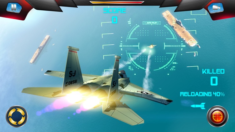 Jet Fighter Ocean At War screenshot-3