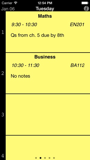 Student Timetable