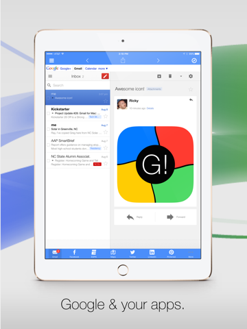 G-Whizz! Plus para Google Apps - ¡El buscador de Google Apps Nº 1! iPad Capturas de pantalla