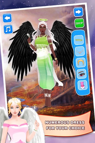 Little Angel Salon - Girls Dress Up Game screenshot 3