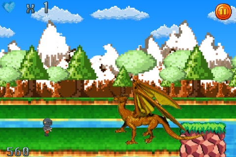 Pixel Knights Kingdoms War vs Dark Voxel Dungeon Dragons FREE screenshot 2