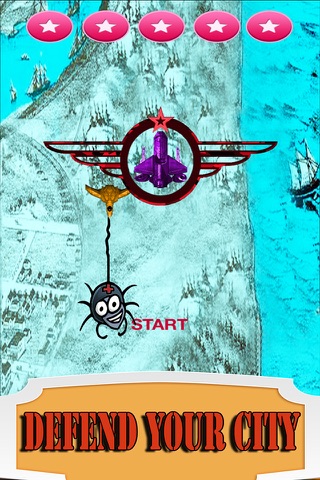 Metro Air Fighter Battleship crush saga : sky jet shooting game and defend your city screenshot 3