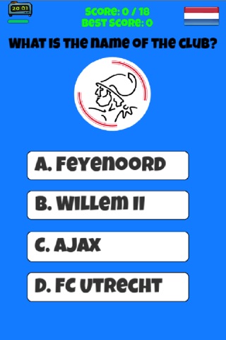 Netherlands Football Logo Quiz screenshot 3